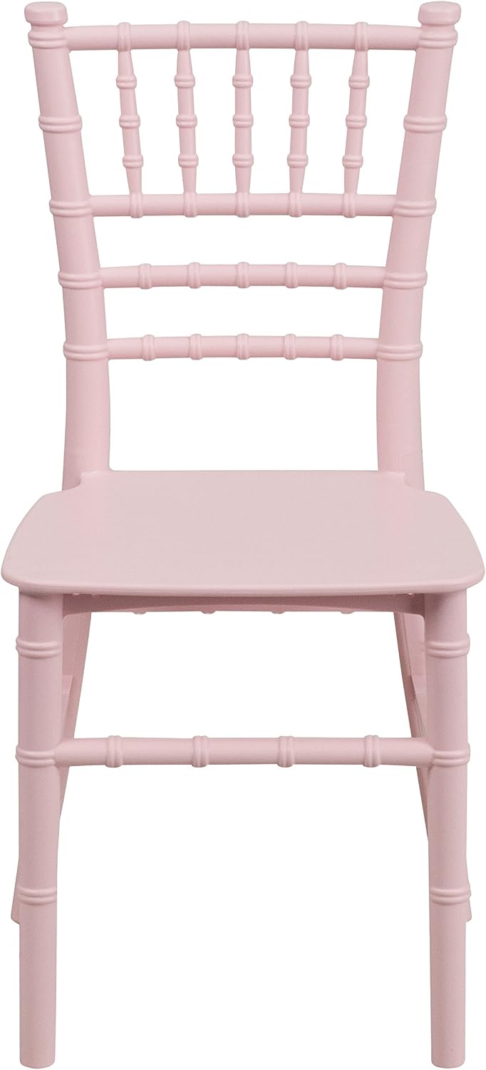 Pink Kids Resin Chiavari Chair