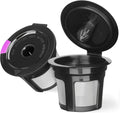 Reusable K Cup Coffee Filters for Keurig, 2 Pack | Fits K-Classic, K-Compact, K-Duo, K-Latte, K-Select, Keurig 1.0 &