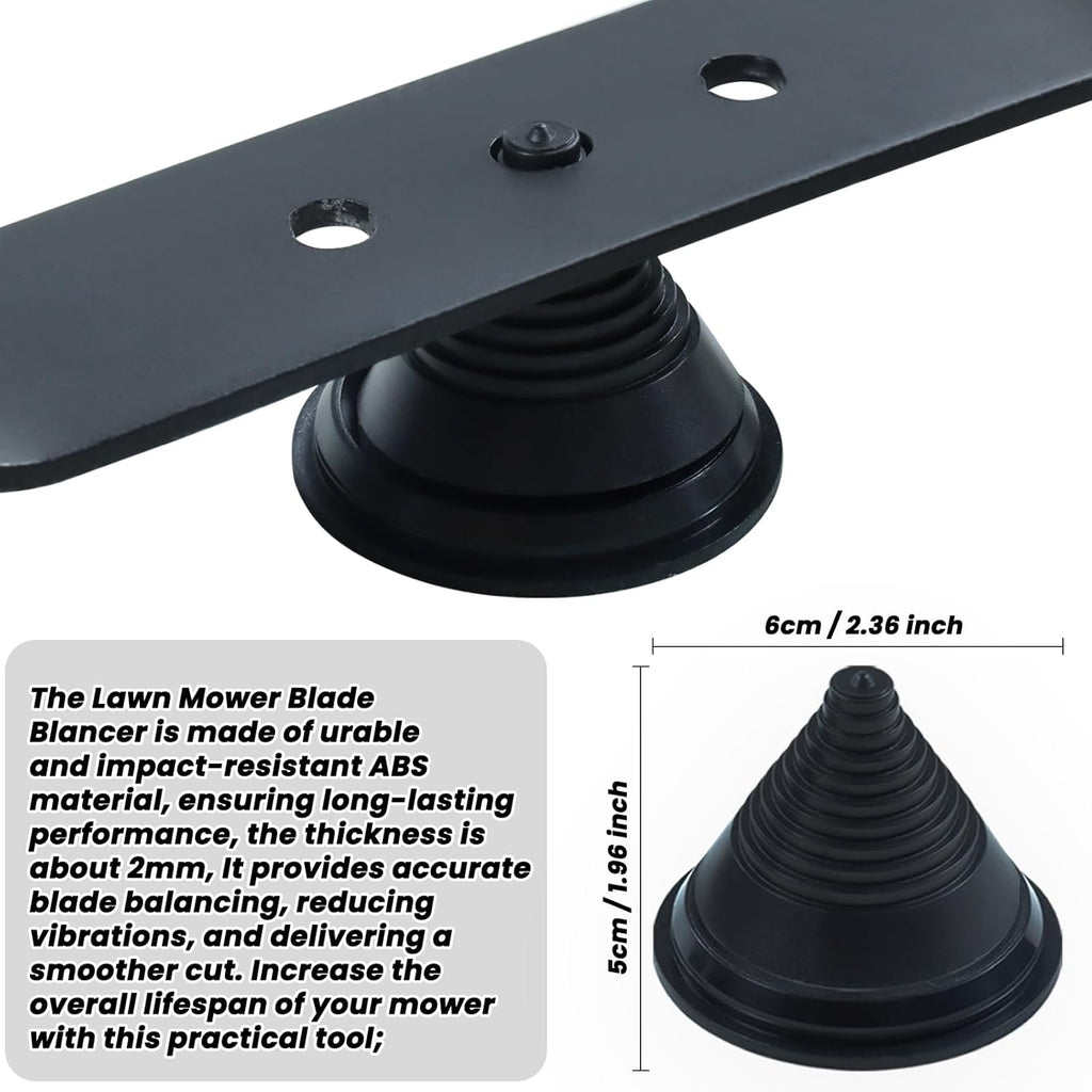 Riding Lawn Mower Blade Removal Tool with Blade Sharpener Balancer | Replaces MTD 490-850-0005 Blade Removal Tool