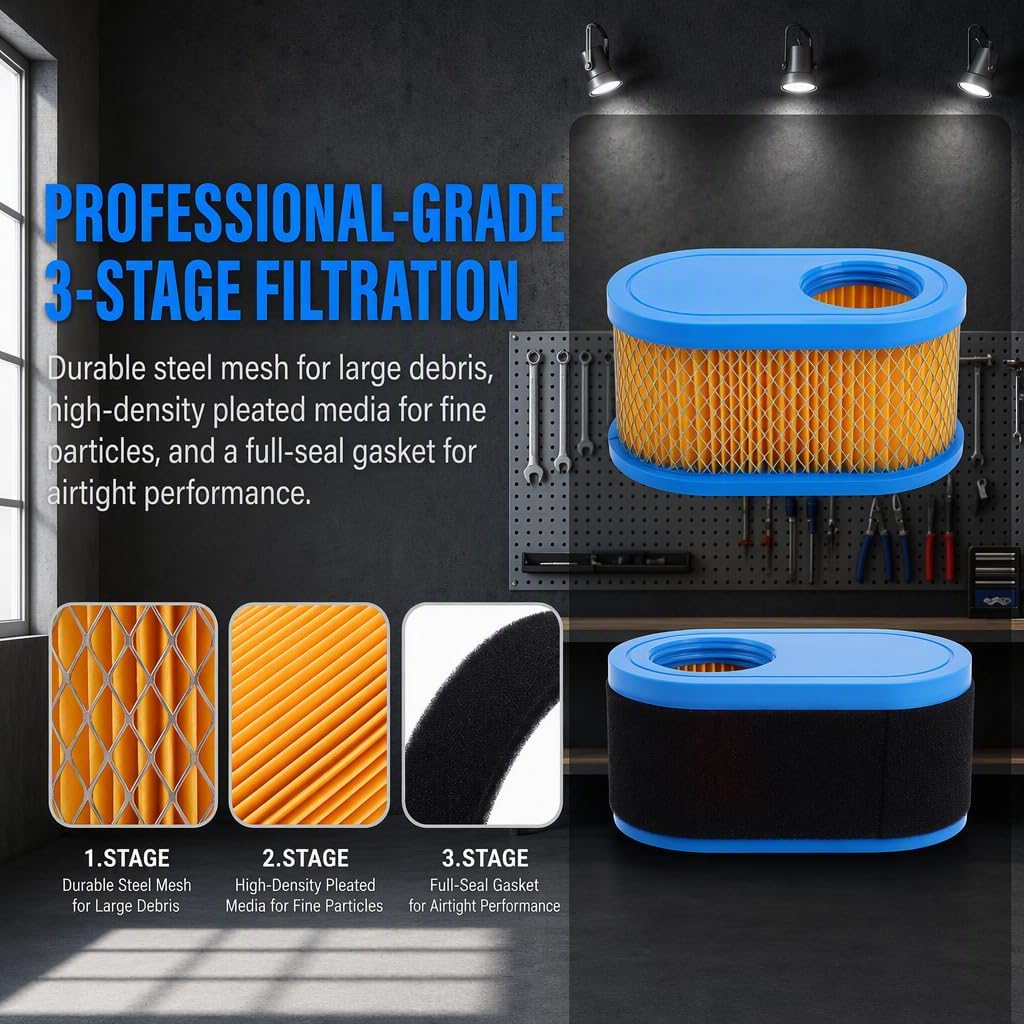 951-12260 Air Filter 951-12690 Oil Filter for Craftsman MTD 420CC