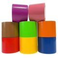 8-Pack Rainbow Colored Duct Tape 1.5inch x 22feet Heavy Duty
