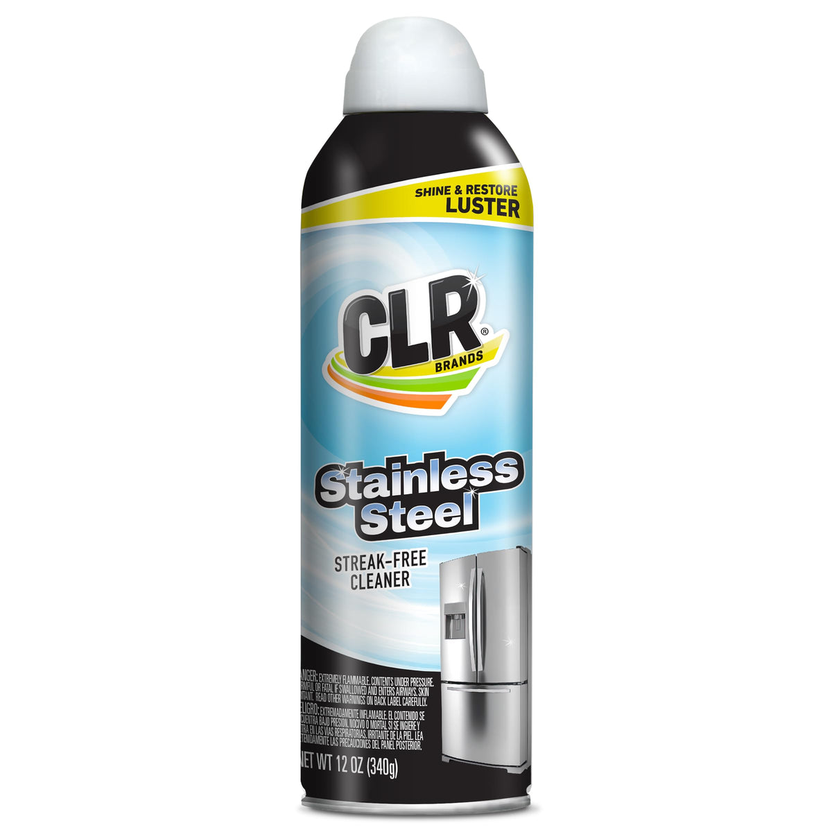 Brands Spot Free Stainless Steel Cleaner, 12 oz. Spray Can