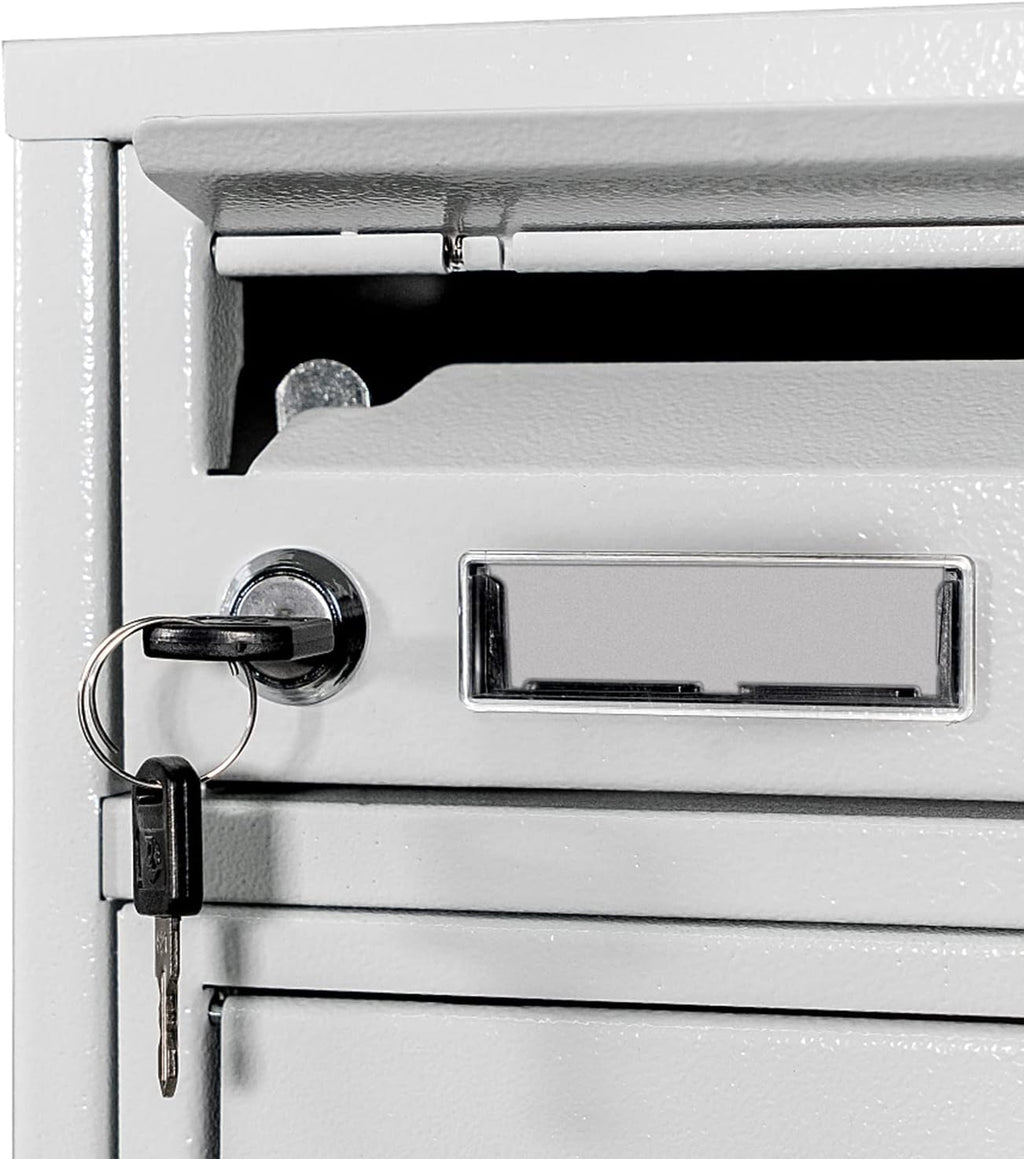 Keyed Alike, Cabinet Cam Lock 1-1/8 Inch File Cabinet Lock Drawer Locks with Keys Cam Lock for Toolbox Mailbox Lock