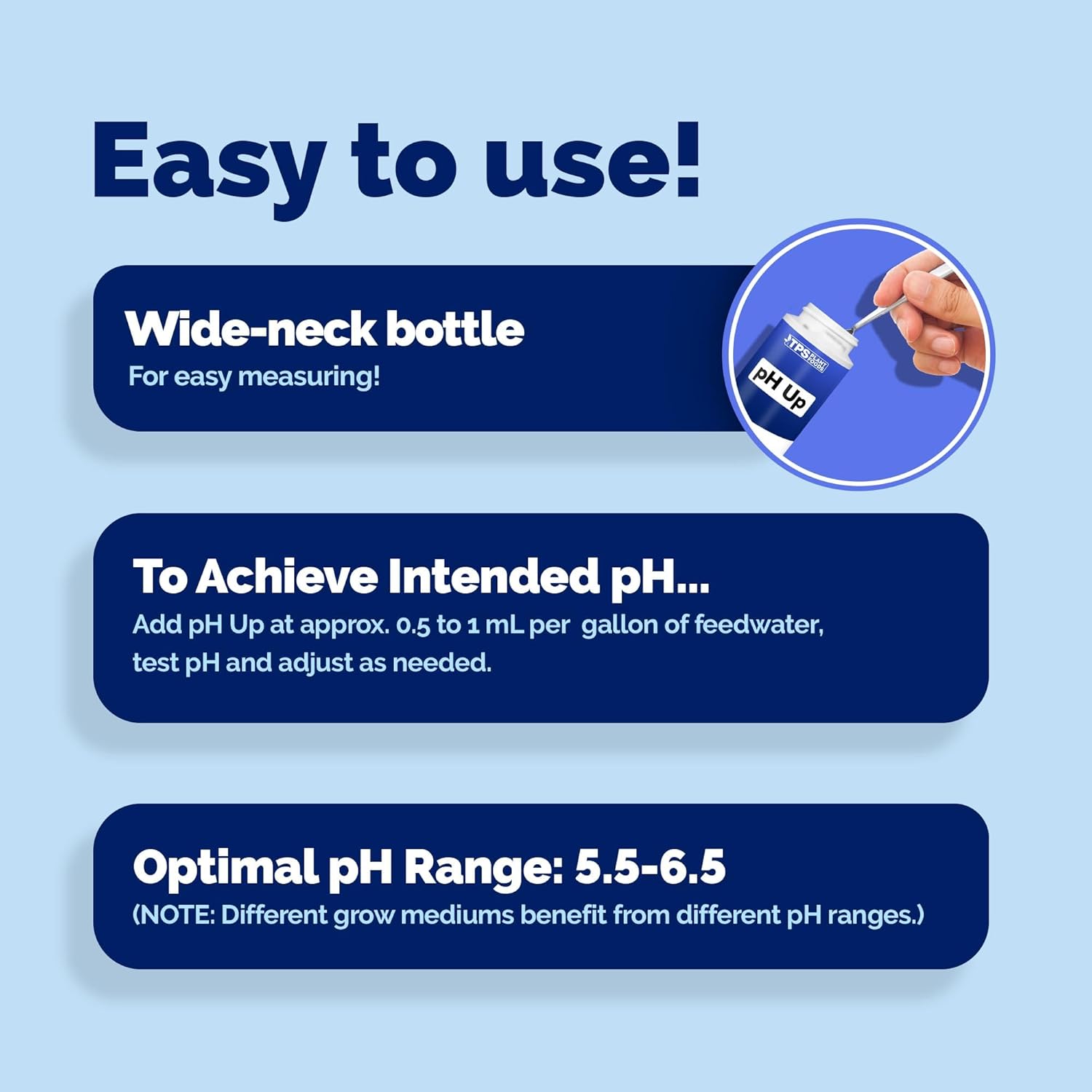 Ultra Strength pH Up, Professional Base pH Adjuster, 1 Quart | Highly Concentrated