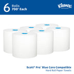 Professional Hard Roll Paper Towels, Bulk, 6 Rolls x 700' (25637)