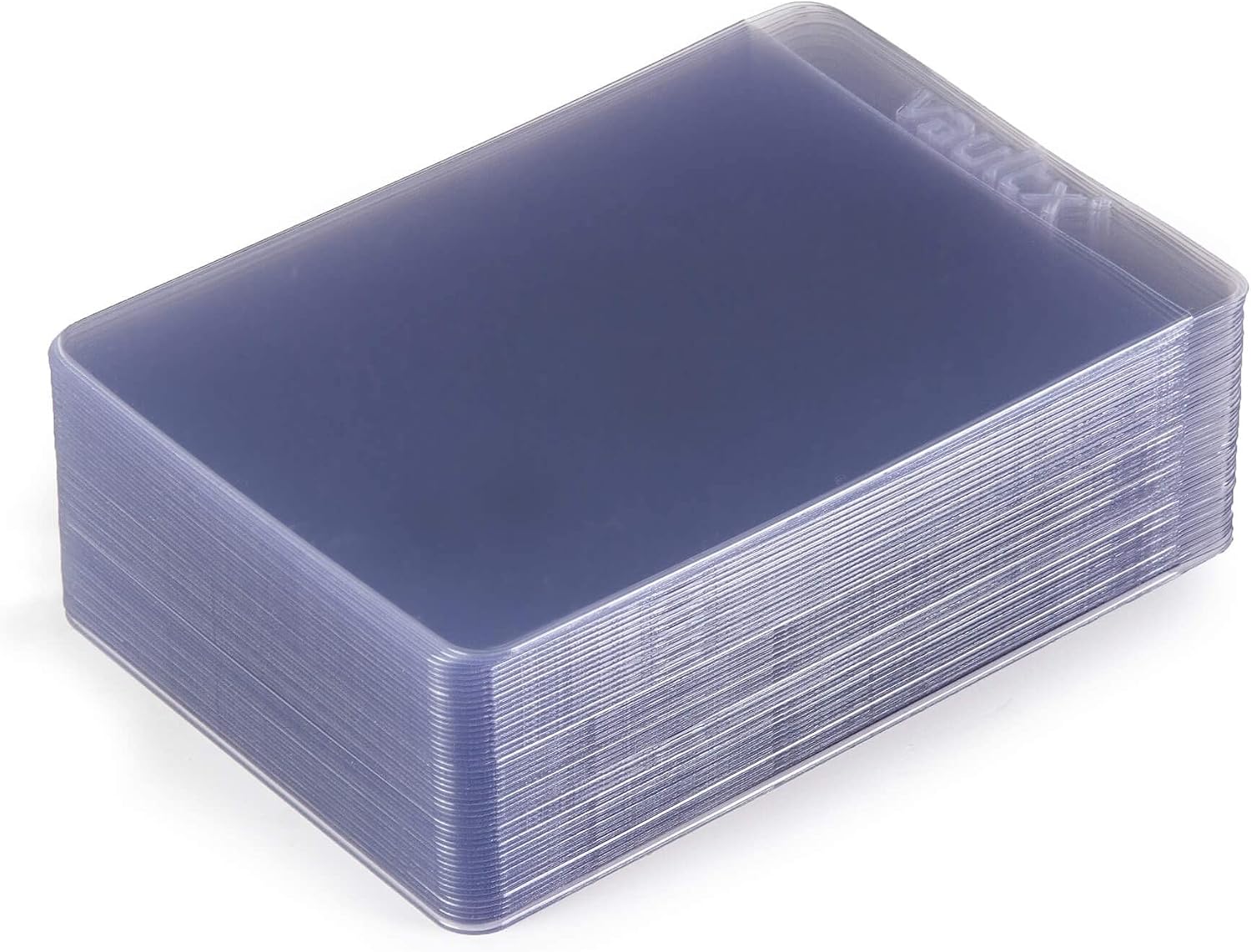 Semi Rigid Card Holders (200 Pack) Hard PVC Sleeves | Ideal for PSA & CGC grading submissions. Semi-rigid hard card