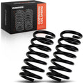 A-Premium Rear Suspension Coil Spring Set Compatible with Chevrolet, GMC