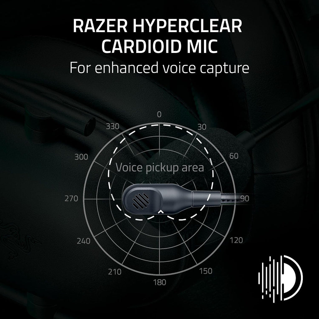 BlackShark V2 X Xbox Gaming Headset, 3.5mm Audio Jack, Black | 50mm Drivers, Cardioid Mic, Lightweight, Comfortable