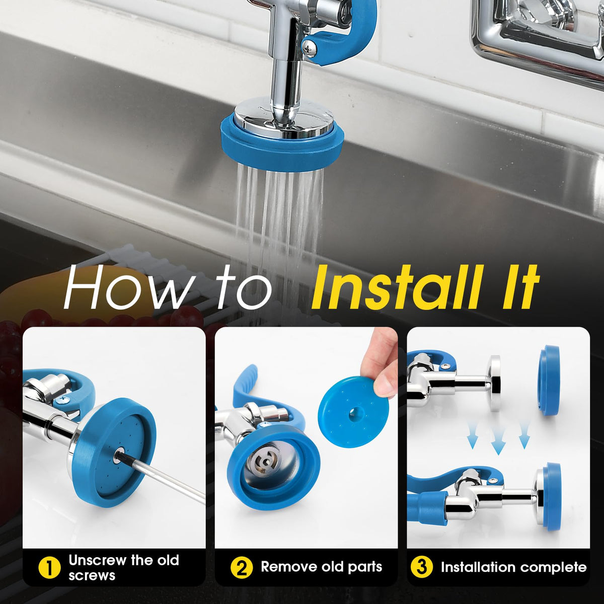 Spray Valve Repair Kit (Bule)