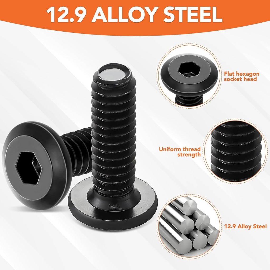 32 Sets Threaded Inserts for Wood Furniture Screws