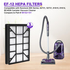5 Pack EF-12 HEPA Filter Replacement for Kenmore 62731 52731 81615 81614