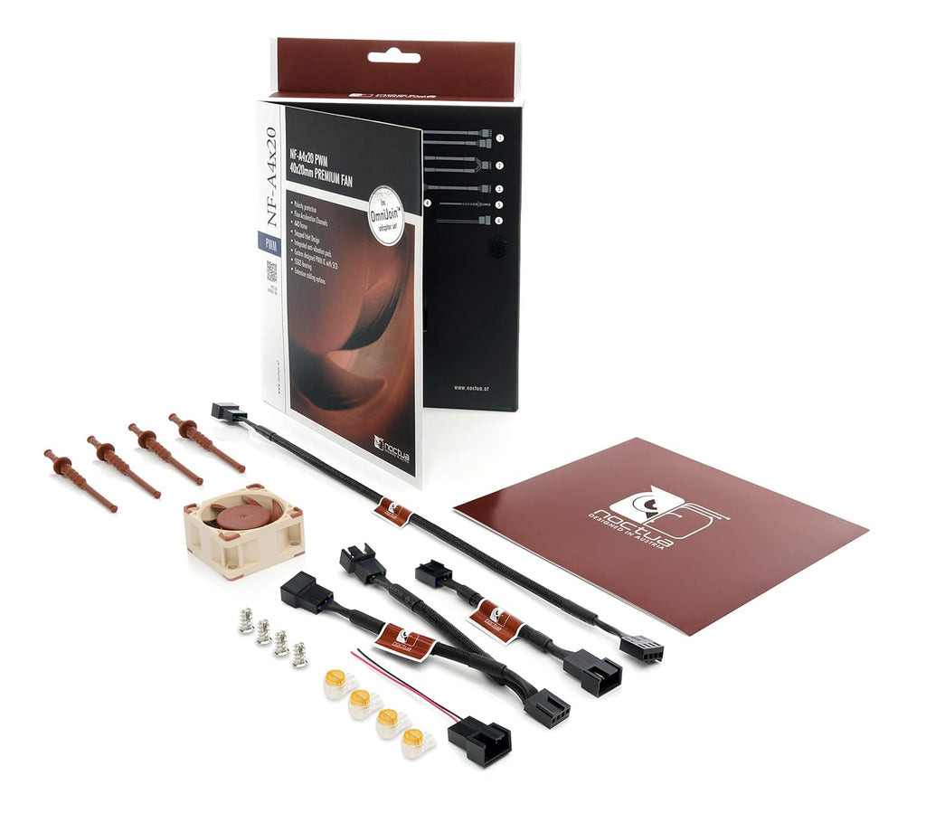 Noctua NF-A4x20 PWM, High-Performance Quiet Fan 40mm