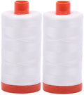 Mako 50wt Thread 2 Large Spools: Natural White (2021x2)