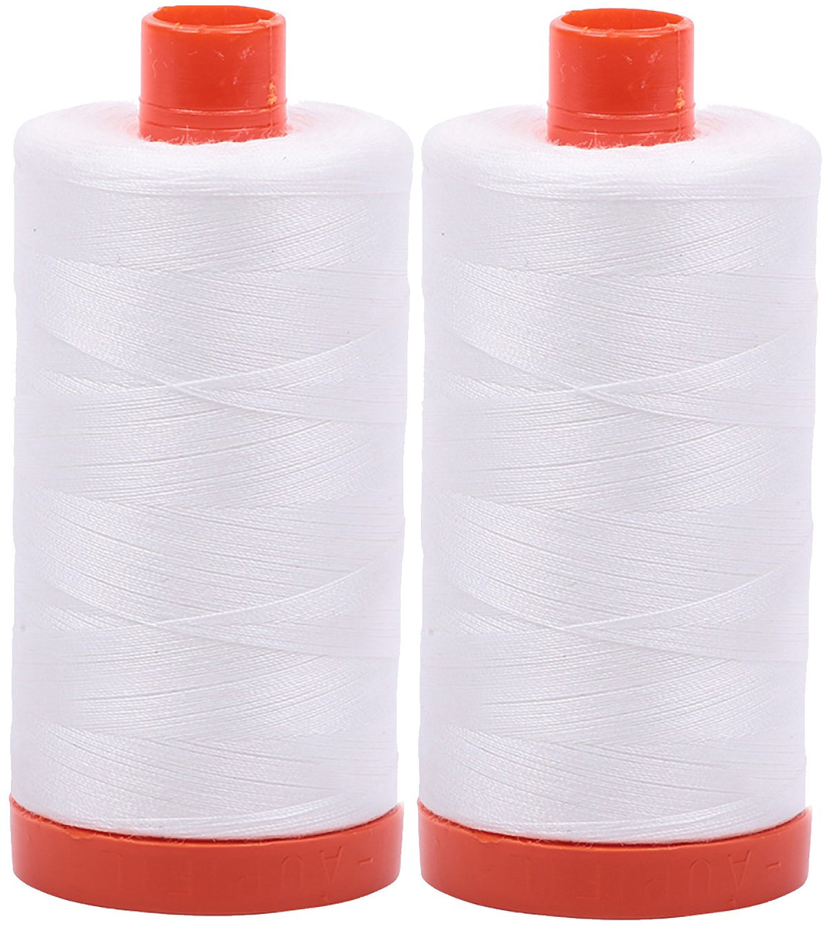 Mako 50wt Thread 2 Large Spools: Natural White (2021x2)
