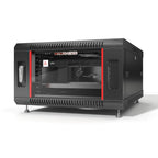 6U Network Rack Wall Mount - Locking Server Cabinet - AV Audio Rack - Data Racks - Lockable IT - Cabinet Enclosure
