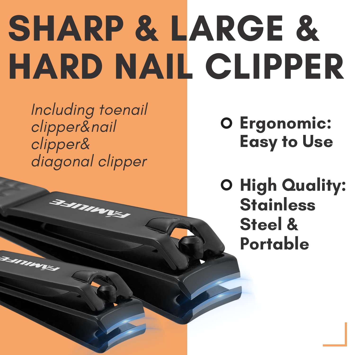 Gifts for Men, Manicure Set Clippers Manicure Kit Nail Clipper Sets 16pcs Mens Grooming Kits Professional Stainless