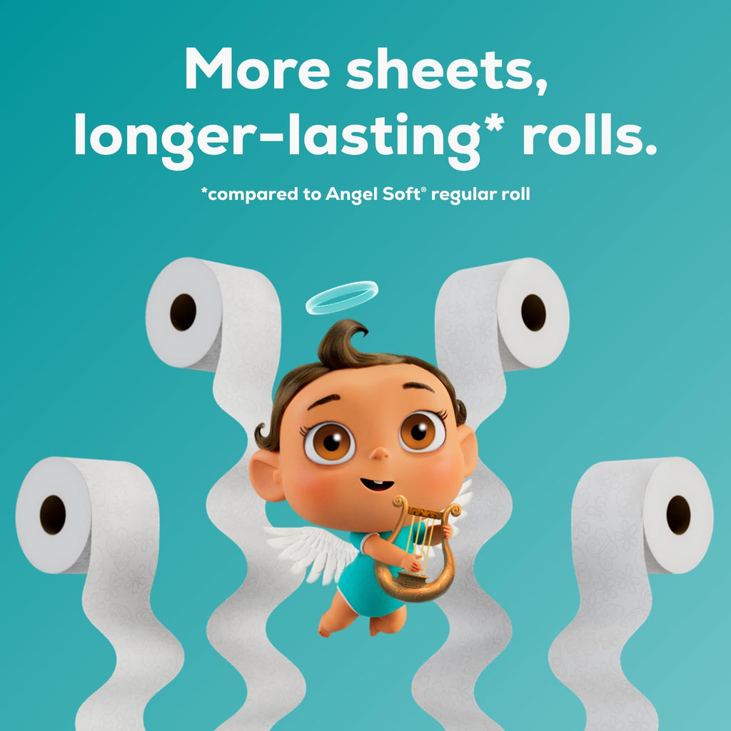 Ultra Toilet Paper, 6 Mega Rolls = 24 Regular Rolls, 2 Ply