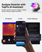 TOPDON TC001 Mini 384×384 Thermal Imaging Camera for iPhone Android iPad