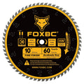 10 Inch Thin Kerf Fine Finish Crosscut Table Saw Blade, 60-Tooth ATB, with 5/8-Inch Arbor