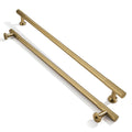 2-Pack 12 Inch Hole Center Champagne Bronze Cabinet Pulls Solid Heavy Duty Cabinet Pull is Suitable for Drawers