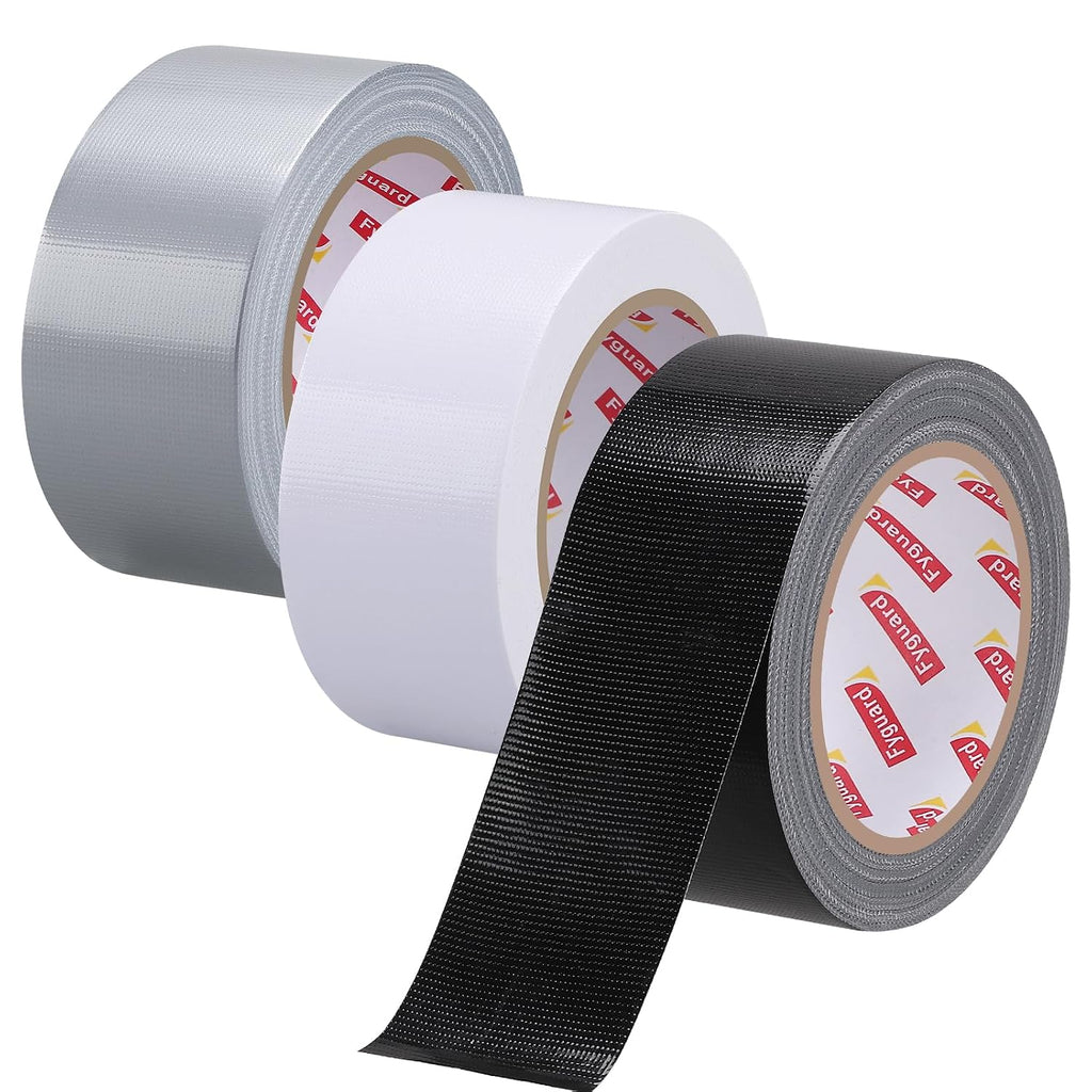 3Rolls Colored Duct Tape 2IN x 90Yd Total 9Mil Waterproof Duct Tape