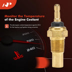 A-Premium Engine Coolant Temperature Sensor Compatible with Honda & Ford