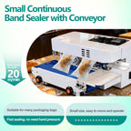 Digital Heat Sealer, Adjustable Temp & Speed Commercial Bag Sealer Machine