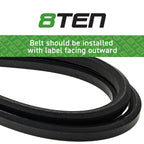 8TEN Double Drive Belt for Ariens Gravely 07200027