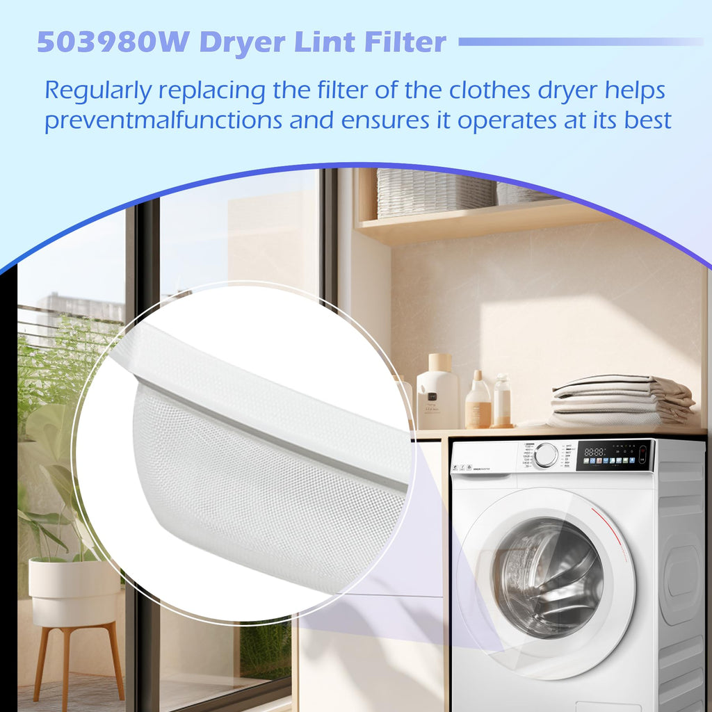 503980W Dryer Lint Filter Compatible with Speed Queen Amana Alliance