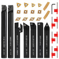 5/8" 16mm Indexable Lathe Turning Tool 21Pcs Kit for Turning