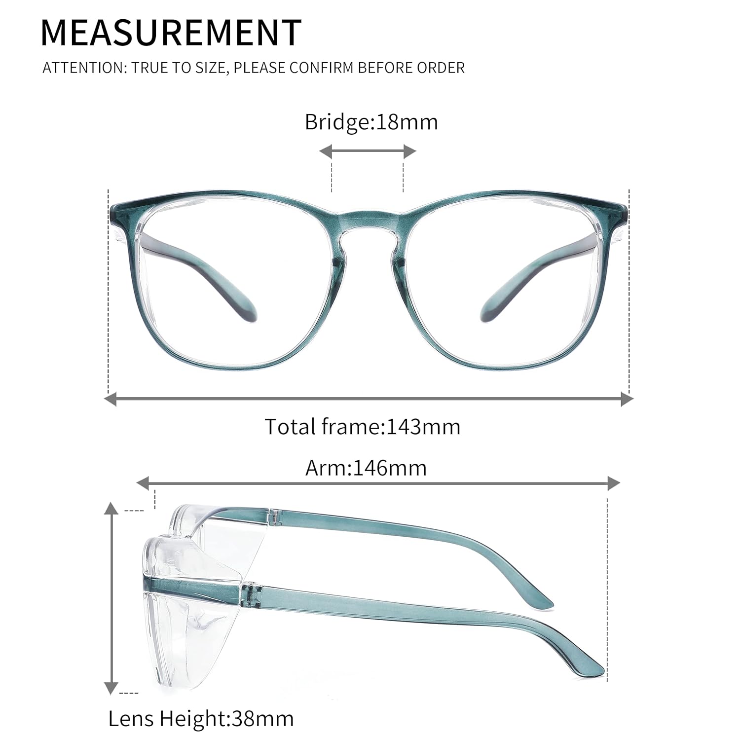 Safety Glasses Anti Fog Goggles Protective Eyewear Blue Light Blocking Anti Dust UV Protection Glasses For Men Women