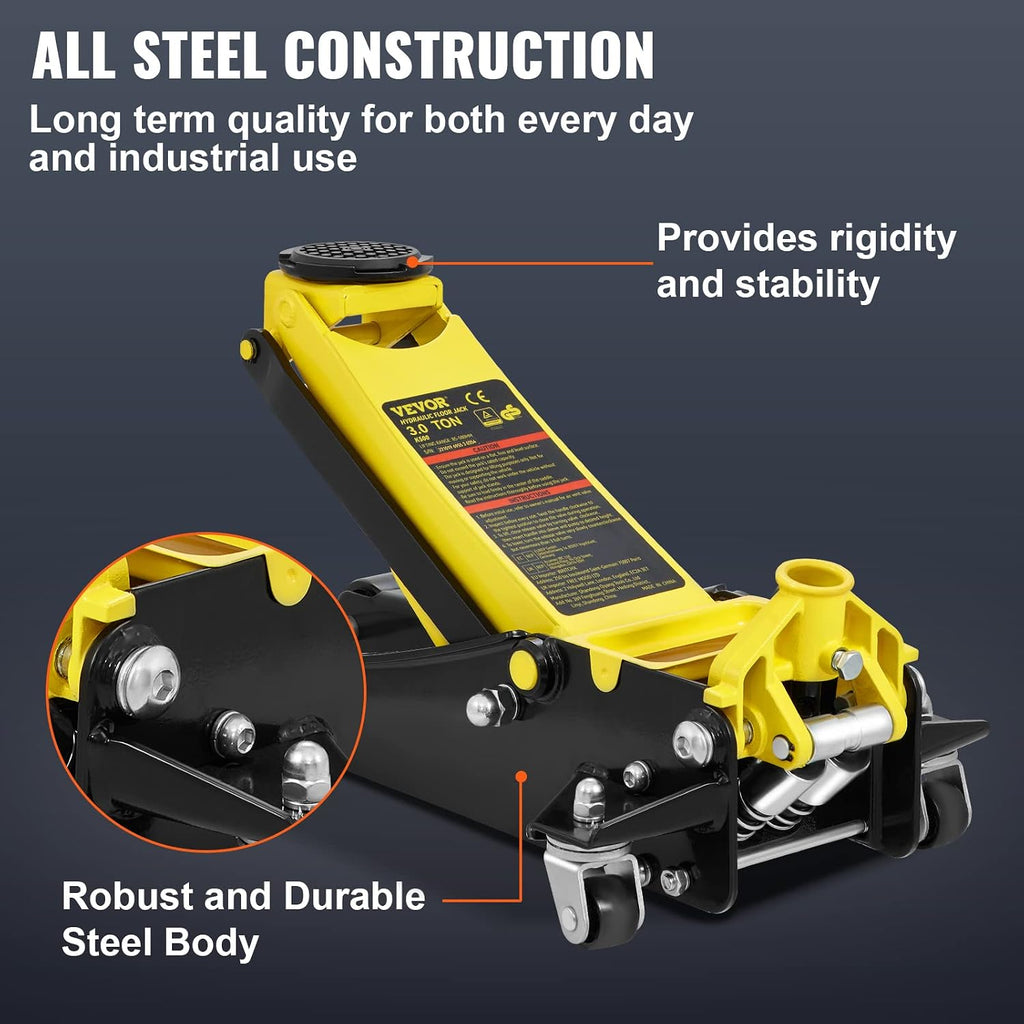 3 Ton Low Profile Floor Jack