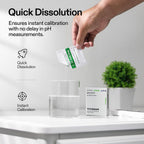 VIVOSUN 18-Pack pH Meter Buffer Solution Powder, pH 6.86/4.00/9.18, pH Buffer Powder for Precise and Easy pH Tester Calibration