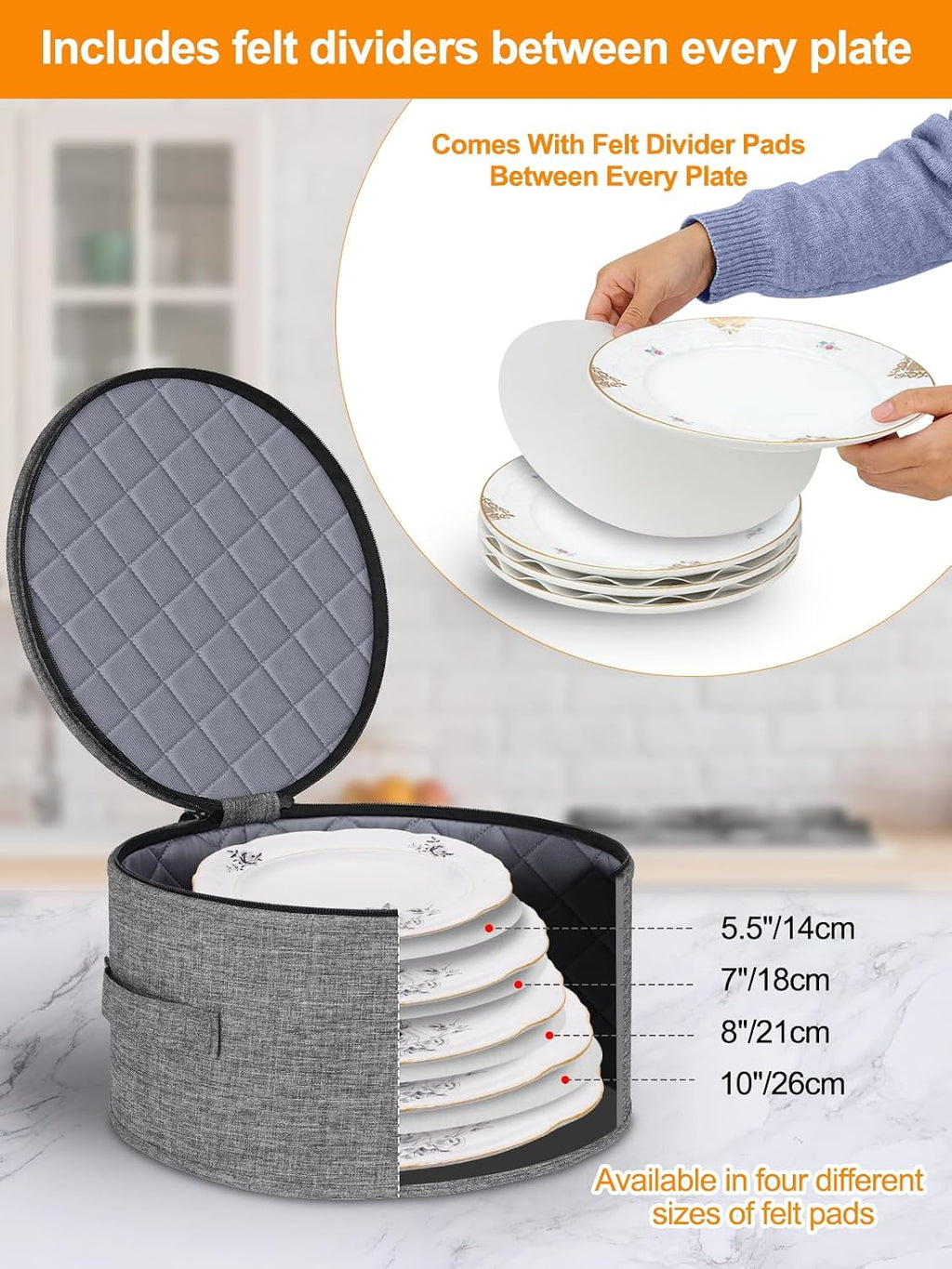 China Storage Containers 5-Piece Hard Shell Dinnerware Moving Boxes