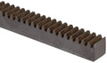 Martin R16X4 Gear Rack, 14.5° Pressure Angle, 4 feet Long, High Alloy Steel, Inch, 16 Pitch, 0.3125" Wide, 0.3125" Thick, 0.25" Pitch Line Backing