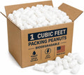 Water Soluble Biodegradable Packing Peanuts for Shipping, Anti Static, Dust Free Loose Fill Packaging for Moving