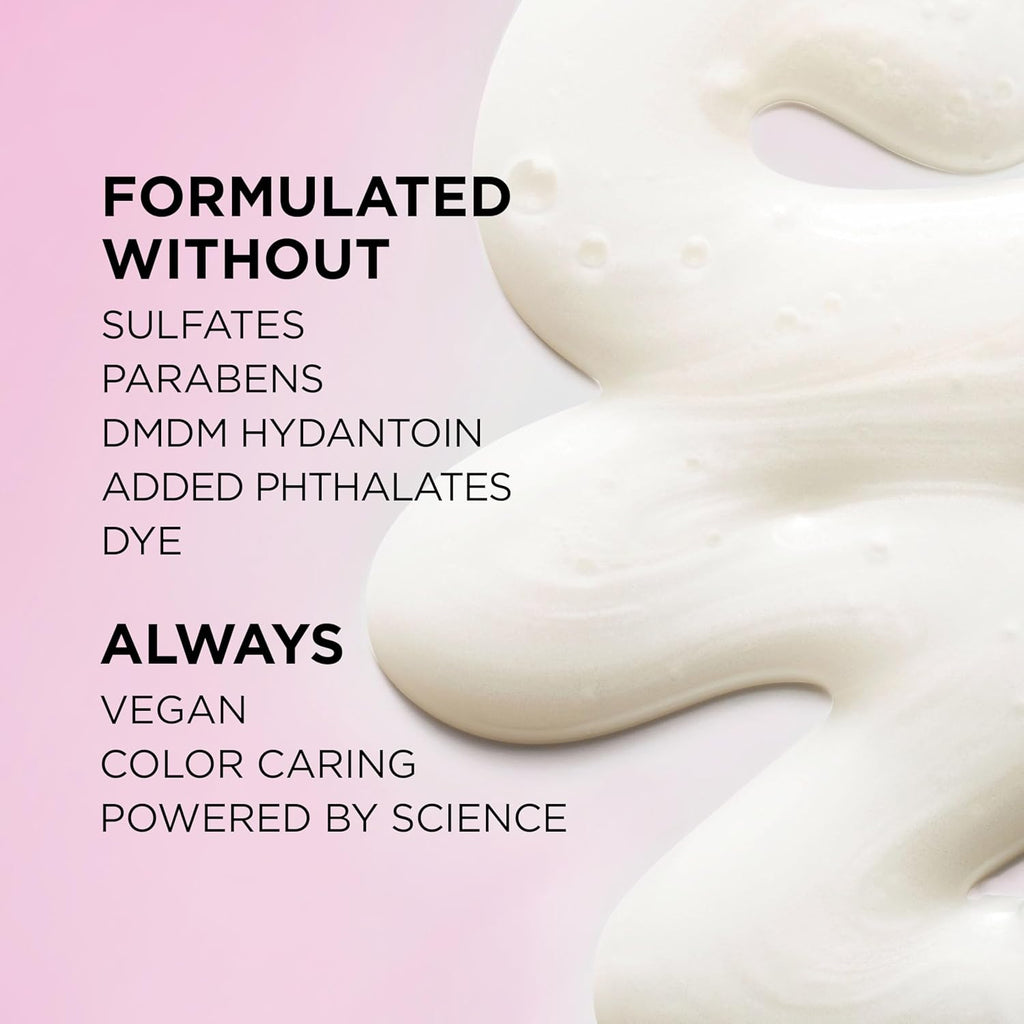 L’Oreal Paris Sulfate Free Glossing Shampoo and Conditioner Set with Glycolic Acid, Provides Intense Glass Shine &