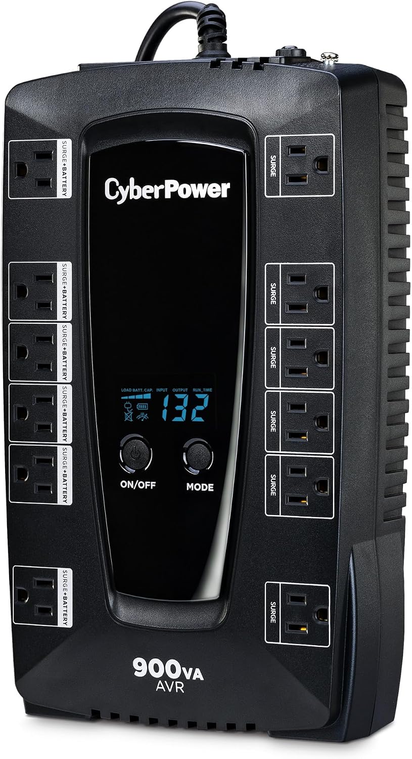 AVRG900LCD Intelligent LCD UPS Battery Backup