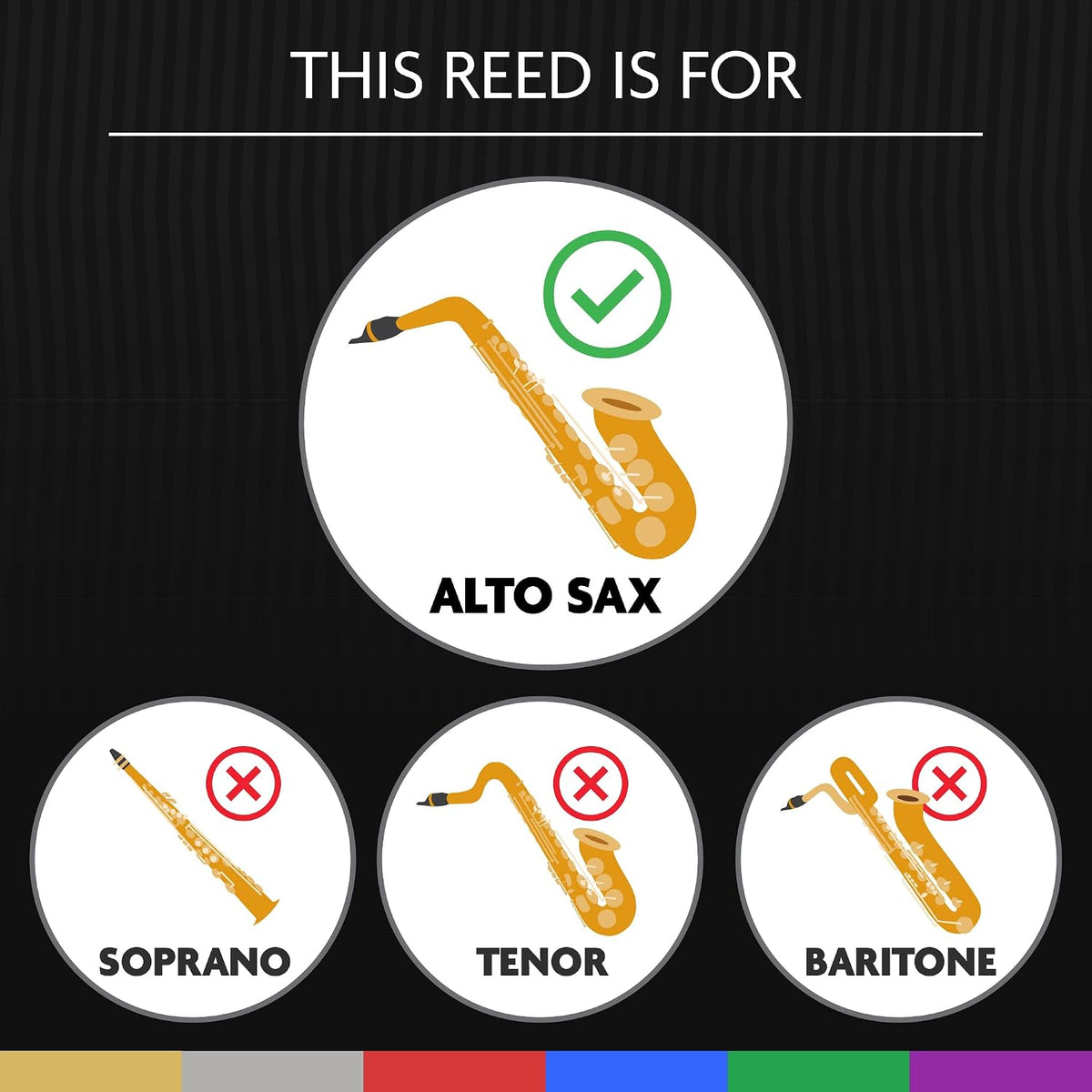 Légère Reeds - Alto Saxophone Reed, Classic, Strength 3.00 (AS3.00) - Easy-playing, Durable, Synthetic Student