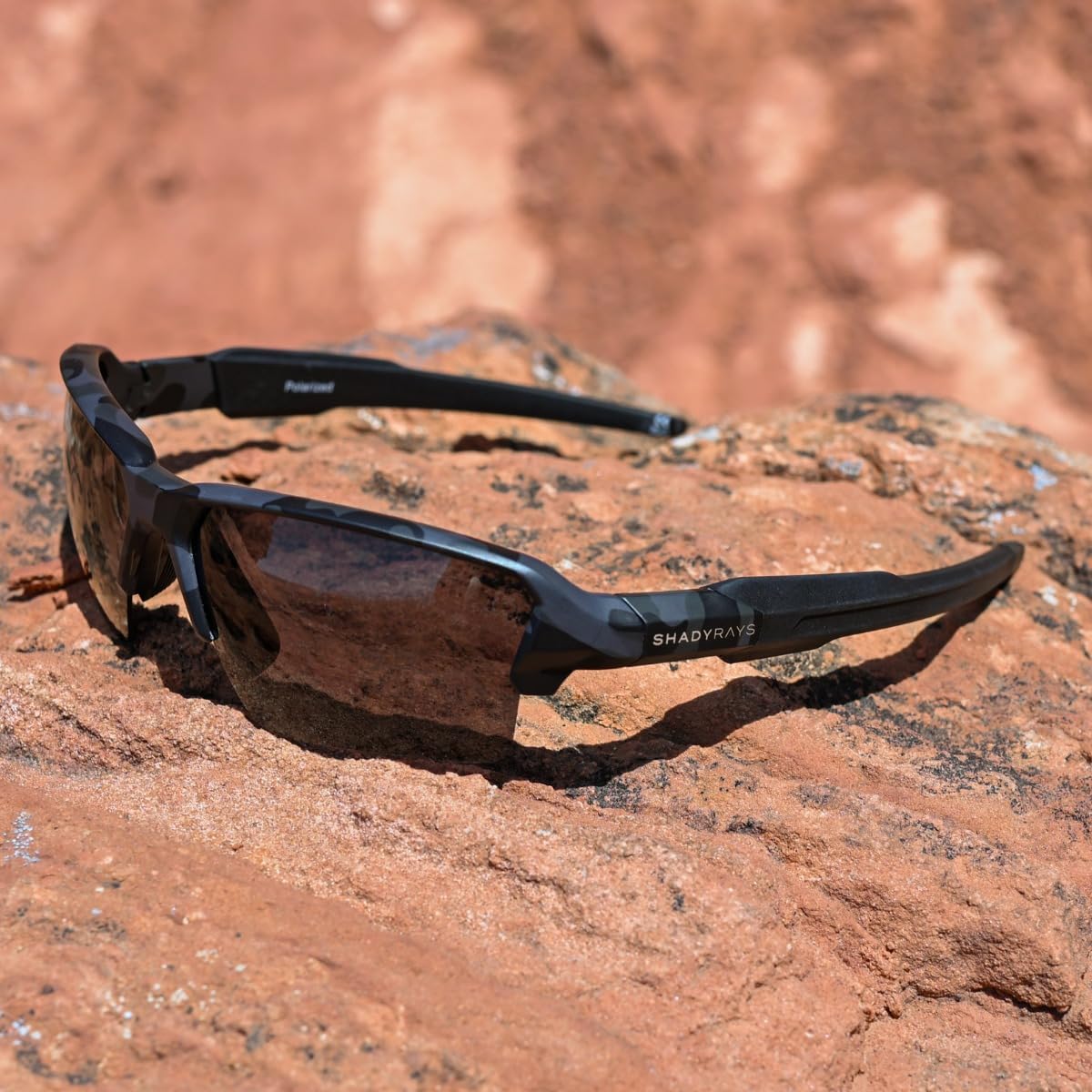 Talon Mens | Semi-Rimless Sport Polarized Sunglasses