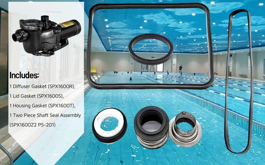 Go Kit 3 Pool Pump Seal for Hayward SP1600 SP2600 VSP X Regular Models