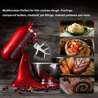 PROKITCHEN 4.5-5 Quart Flex Edge Beater Fit for Kitchen Aid Attachments