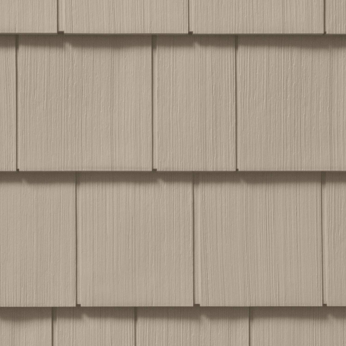 Cedar Impressions Double 7 Inch Straight Edge Perfection Shingle Siding (1/2 Square)