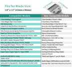 Clipper Guards Set 16 14 12 10 Compatible with Most Wahl Clippers, Clipper Guides Replacement - 1.25" to 2", 4 Piece