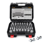 AZUNO 160Pcs JIC and ORFS Plug and Cap Kit Master Hydraulic Hose Fittings