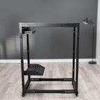 VIVO 25U Freestanding Server Rack Cart