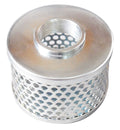 Dayton, 1P690, Suct Strainer, 6 Dia, 2 NPT, Side Rnd Perf