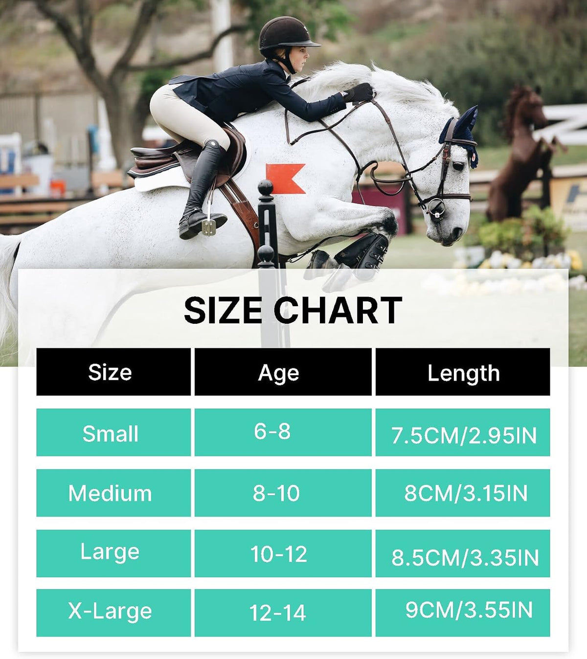 Kids Horse Riding Gloves Girls Youth Equestrian Gloves