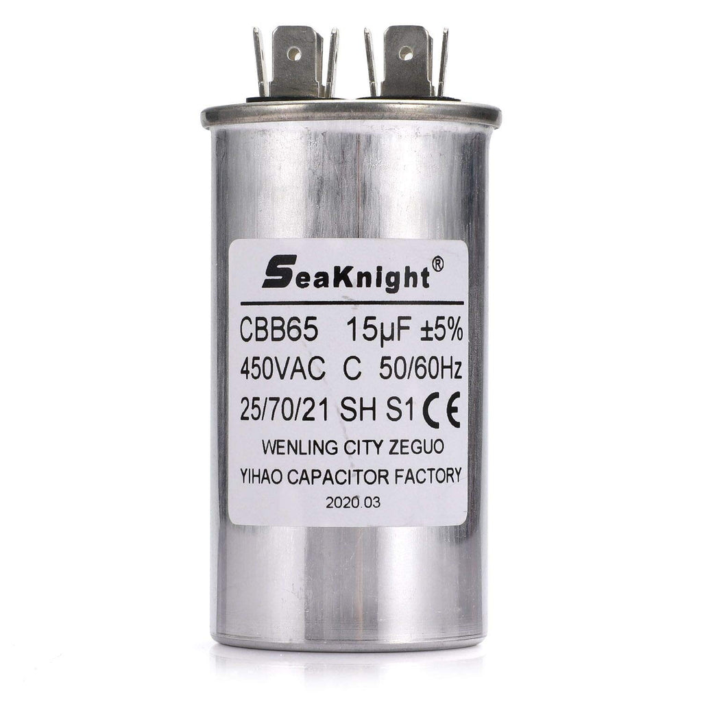 15 MFD uF Well Pump Run Capacitor