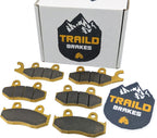 Traild Ceramic Brake Pads for Yamaha Raptor 700 700R 2013-2026 Front & Rear